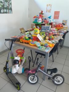 Donation de jouets pour nos structures enfance !